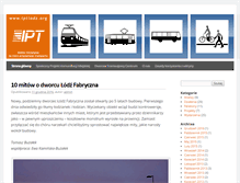 Tablet Screenshot of iptlodz.org